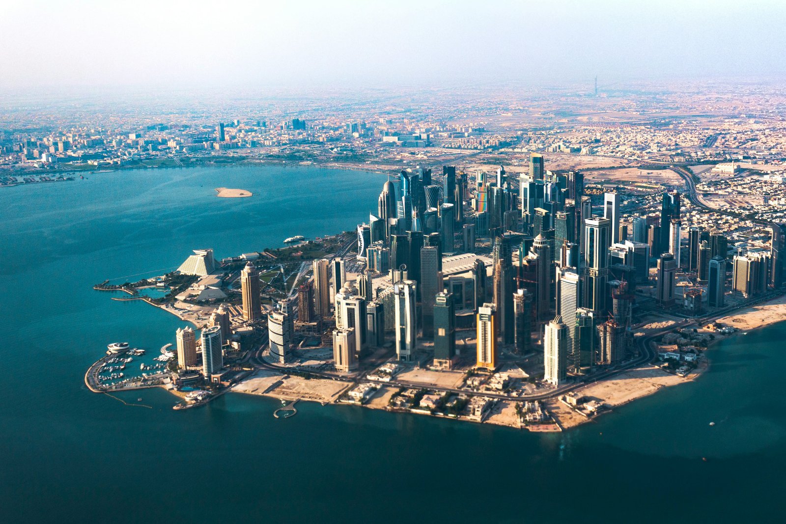 Doha West Bay Skyline Qatar